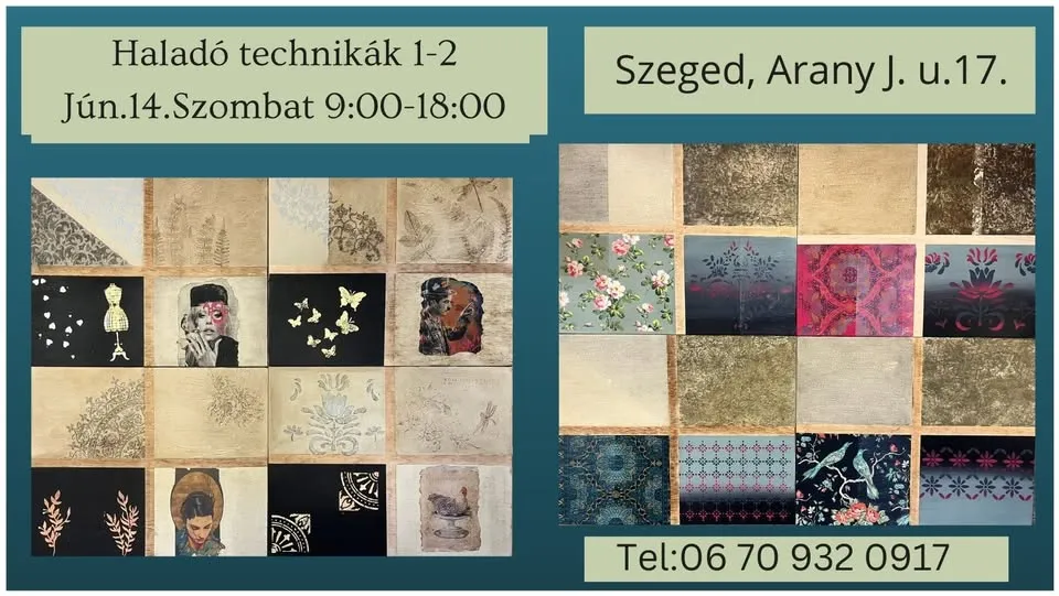 Haladó Technikák-Díszítés 1-2