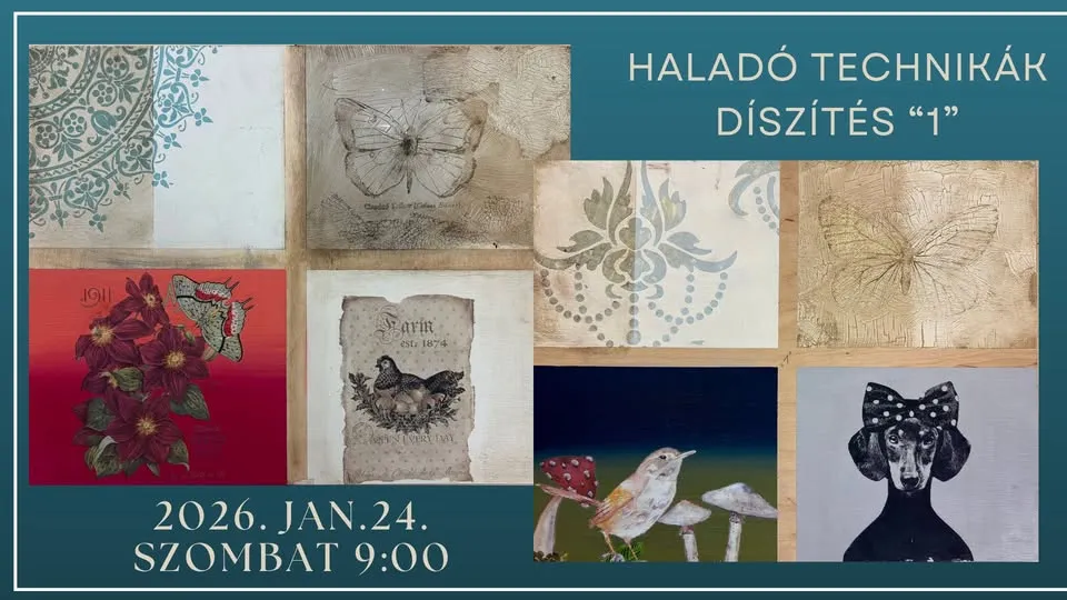 Haladó Technikák-Díszítés "1"